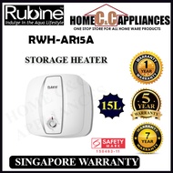 Rubine AR15A 15L | ARCH Series Storage Water Heater| Free Bidet Spray  The Italian Brand  FREE Delivery