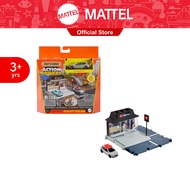 Matchbox Action Drivers World Expansion Playsets (Pizza Hut) - แม็ตช์บ๊อกซ์ ชุดของเล่นสถานที่จำลอง ร้านพิซซ่า HJT89 (956B)-HJT90