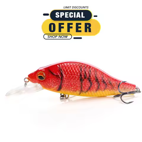 TREHOOK Limited Special Offer Items 9cm 22g Floating Wobblers for Pike Minnow Fishing Lure
