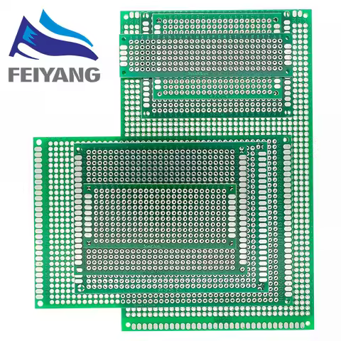 SAMIROB 2x8 3x7 4x6 5x7 6x8 7x9 8x12 9x15 cm Double Side Prototype Diy Universal Printed Circuit PCB