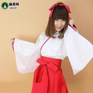 《實在購COS》貓老師改良振袖巫女裝極樂凈土舞蹈cosplay日本和軟妹萌