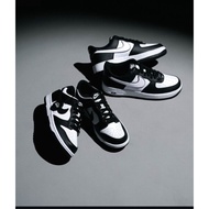 Nike Dunk Low Panda Black White & Air Force 1 Low White Black Panda 2023