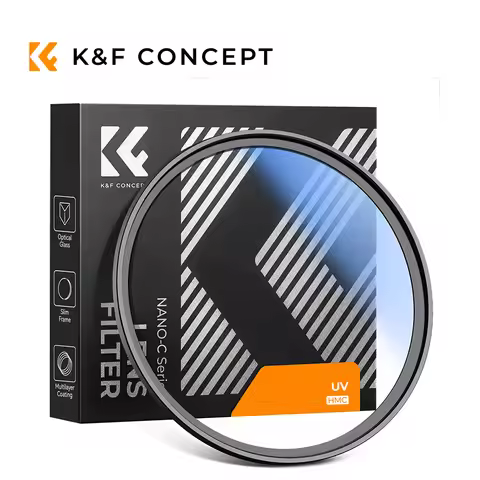 K&F Concept MC UV Protection Filter Ultra Slim Multi Coated HD 37mm 43mm 46mm 49mm 52mm 55mm 58mm 62