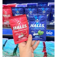Halls Thai sugar-free watermelon mint candy, 15,4g small pack