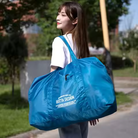 Foldable Waterproof Travel Duffel Bag Large Capacity 30L/41L Portable Storage Handbag for Outdoor Ca