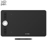 XPPen Deco 02 Graphics drawing Tablet Pen Tablet with P06 Battery-free Passive Stylus and shortcut
