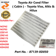 Toyota Air Cond Filter ( Cabin ) - Toyota Vios Altis & Hilux ( 87139-0D050 )