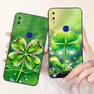 Vivo V9 / V9 Youth 4-leaf clover case for luck, peace, camera protection