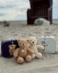 IN STOCK 現貨 - STEIFF Ben Teddy Bear in Suitcase (21 cm)旅行熊公仔連行李箱🧸🌏🐻🏖✈️🤿❤️💕🌷💕🥰 貴族公仔牌子  (Unrivalled qu