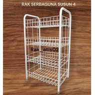4-Tier Multipurpose Shelf 4-Tier MINI CHIKI Shelf Shop Shelf