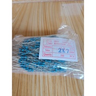 Resistor 1/2w 2k7 per bag