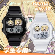 Cute Digital Sporty Student Watch GOSICK Victorica Electronic Timepiece Rubber Band Quartz Solar Mov