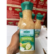 Goldenfarm Soursop Smoothie Jam 1L bottle - fragrant fruit meat makes super delicious custard apple 