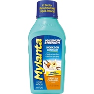Mylanta Liquid Smooth Creamy Taste Vanilla Caramel - 355ml / 12 fl oz