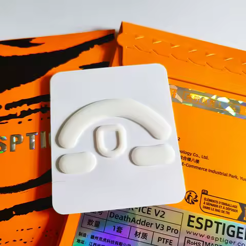 1 Pack Esports Tiger Mouse ICE V2 Version Mouse Skates Mouse Feet For Razer Deathadder V3 pro Mice G