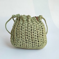 Women's raffia bag , shoulder bag , handbag small , summer straw bag, crossbody