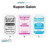 Refillable Drinking Water DEPOT Coupon Free Coupon Gift Exchange Coupon Gallon Coupon