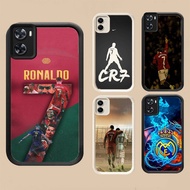 WA-34 Football CR 7 Ronaldo Shockproof Casing for OPPO A57 A36 A57e A57s A96 A77s A77 A76 Realme 9i 