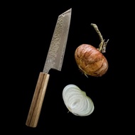 KIKUSUMI NATUR 橡木文化刀 大馬士革鋼 AUS10 拋光錘擊處理 17