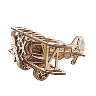 Ugears Double Winged Plane Windy Small Plane Mini-Biplane Small Plane Plane