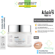 Kem Dưỡng Klairs - Mặt Nạ Ngủ Klairs Freshly Juiced Vitamin E Mask dưỡng ẩm và làm sáng da 90ML