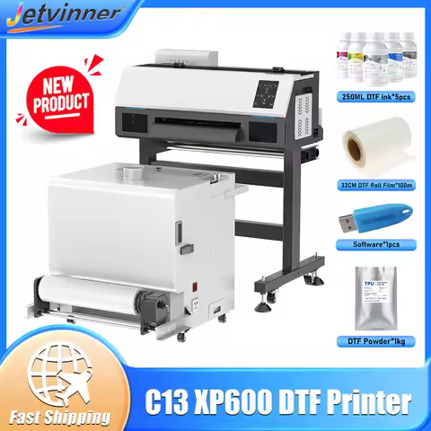 A3 XP600 DTF Printer Directly to Film Transfer Printer A3+ T shirt Printing Machine For Clothes Impr