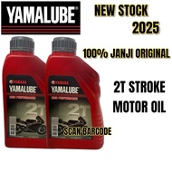 OFFER 100% JAMINAN ORIGINAL YAMAHA YAMALUBE 2T SEMI SYNTHETIC SCOOTER ENGINE OIL MINYAK HITAM JASO F
