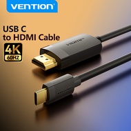 Vention USB 3.1 Type C to HDMI 2.0 Cable 4K60Hz Adapter hdmi cable phone to tv Compatible With Dell 