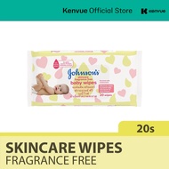 Johnson's Baby Skincare Ultra Sensitive Fragrance Free Wipes 20's