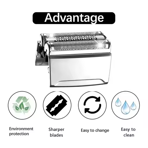 83M Replacement Head Compatible with Braun S8 Series 8 Electric Shaver 8320S,8325S,8330S,8340S,8350S