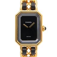 【二手】香奈兒 (Chanel) CHANEL 腕錶 Premiere M H0001 黑色鍍金皮革 Premiere M 女士腕錶 A