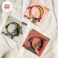 SPY FAMILY Handmade Woven Rope Thread Bracelet| SPY FAMILY Anime Bracelet