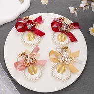 Wrist corsage Korean Bridesmaid wrist Flower Bride Sisters Group Hand Flower Mori Wedding Parents Gr