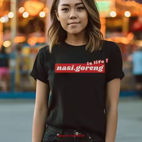 Nasi Goreng is Life T shirt Country Indonesian funny Indonesia lonely planet Jakarta bali vintage Wa