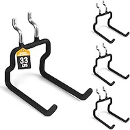 ELEAD 4Pcs Long Type Flat Double Hooks