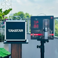 Combo thu âm live chuyên nghiệp chuẩn phòng thu sound card Icon Upod Pro + Micro Takstar PC k850 +