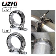 LZ - V Band Exhaust Clamp 2.5 inch 3 inch  63mm 76mm Exhaust Male And Female Flange Vband Clamp V-Ba