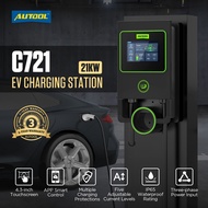 AUTOOL C721 Smart EV Charger 21kW 32A Safe And Reliable  Fast Charging Station 8M Charging Cable Wal