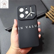 Tecno Pova 6 Tecno Pova 6 Pro Case Pro Camera Softcase Black Matte Case Tecno Pova 6 Tecno Pova 6 Pr