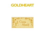 Goldheart 999 Gold 1G Cinta Abadi Gold Bar