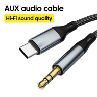 Aluminum Alloy 3.5mm Audio Cable Type-C To 3.5mm Audio Cable Headphone Connection Cable Suitable for