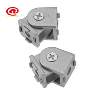 2 Pcs Aluminum Alloy Pivot Joint for Aluminum Extrusion Profile 2020 Series Flexible Pivot Joint 202