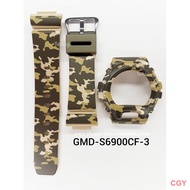 nato strap Aksesori ✓▧CASIO G-SHOCK BAND AND BEZEL GMDS6900 100% ORIGINAL