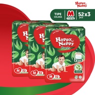 [Paket isi 3] Happy Nappy Smart Pants M52 (7-12kg)
