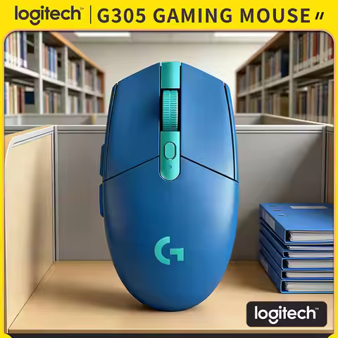 Logitech G305 LIGHTSPEED Mouse for Gaming, 12000 DPI HERO, 6 Buttons, 250h Battery, 99g, PC Mac Game