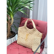 Ysl Straw Shopping Bag 38 x 40 Saint Laurent Shopping Bag Tote Bag Handbag