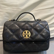 TB Willa 菱格紋手提斜背包