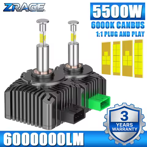 D3S D1S LED Headlights CANBUS D2S D4S D5S D8S 360 Led Turbo Lamp D1R D2R D3R D4R HID 1:1 Size Plug&P