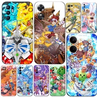 Case For OPPO A18 A38 A78 A98 4G 5G Phone Cover Soft Silicon Black Tpu Anime Digimon Adventure