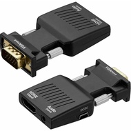 VGA To Hdmi Converter VGA Input To Hdmi Output Converter/ VGA To Hdmi/ Brown Box VGA Input To Hdmi O